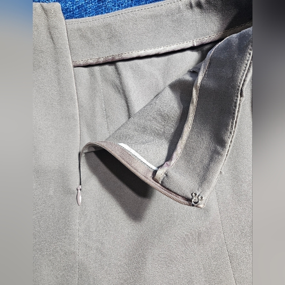 NEW Peace of Cloth Taupe Pencil Skirt Small - Picture 7 of 9